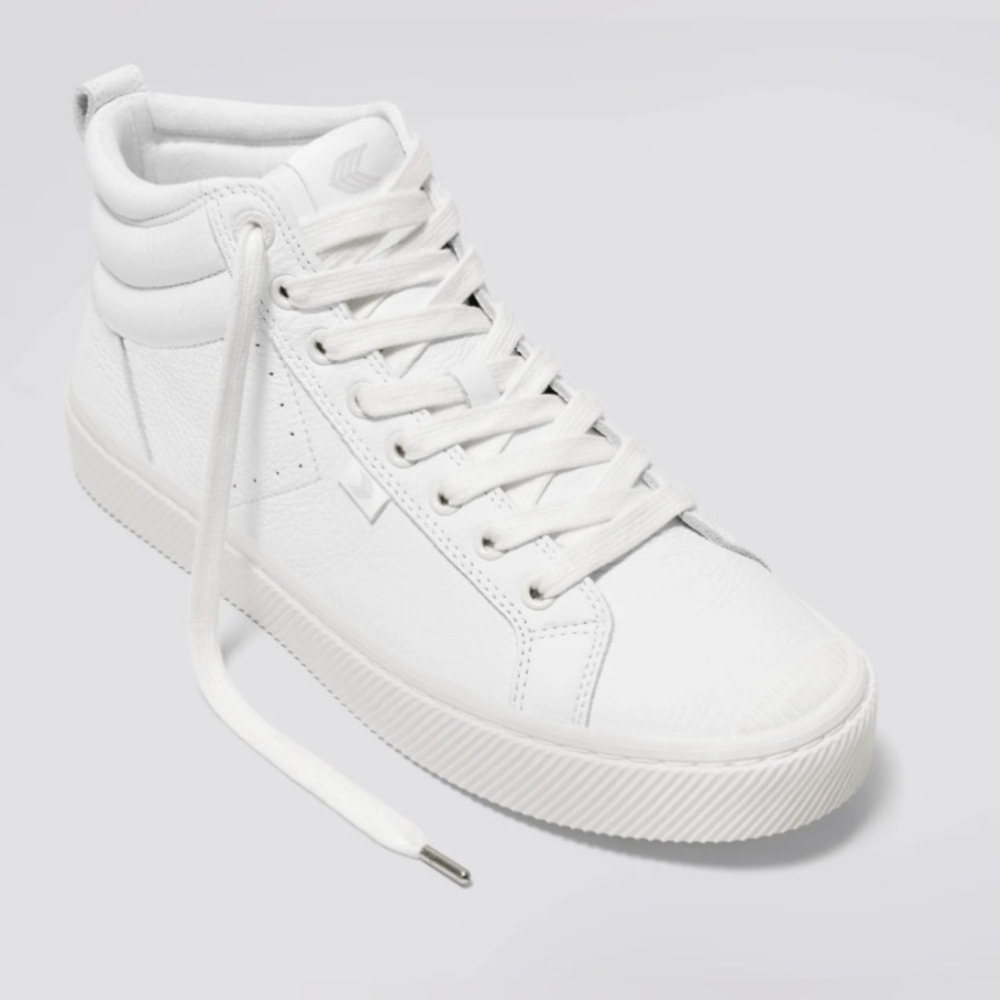 OCA High Off-White Premium Leather Sneaker